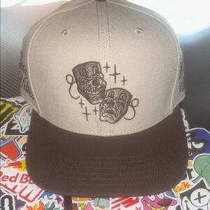 DGK Tan and Brown Cap with Logo Embroidery